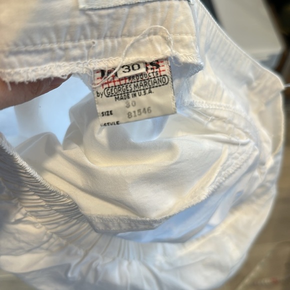 Guess Vintage white skirt pleated - Picture 7 of 8